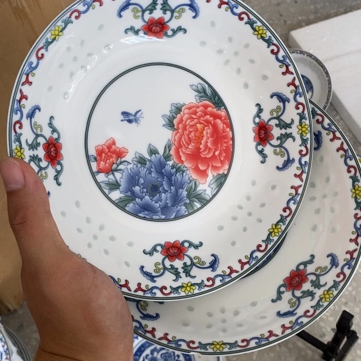 景德镇高温细白瓷餐具