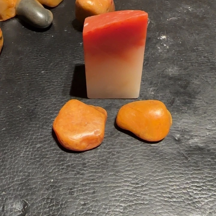 老挝石汪**生田黄原石，