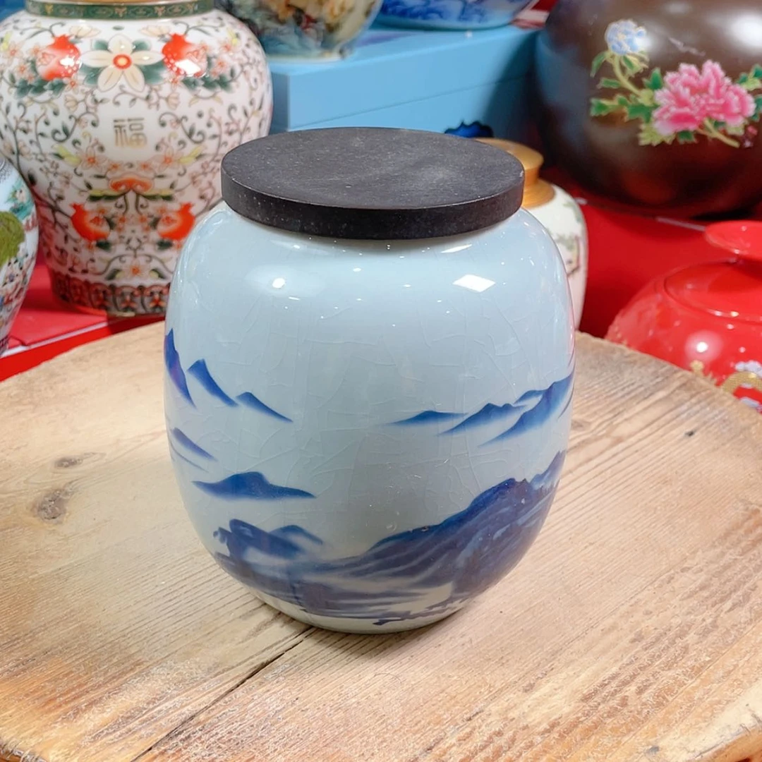 【闪购商品】罐陶瓷茶叶罐密封罐