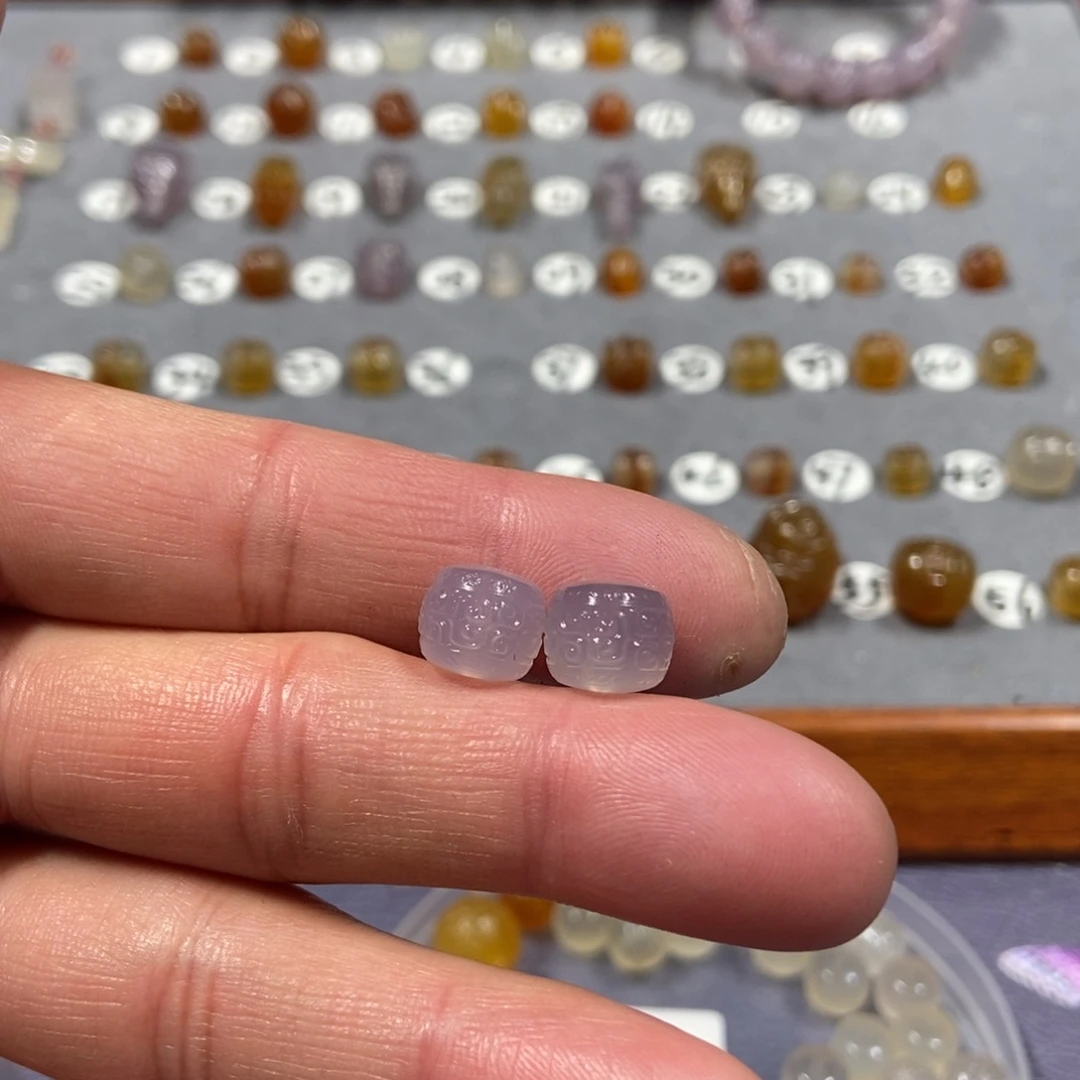 天***罡玛瑙/玉髓合金颈饰珠