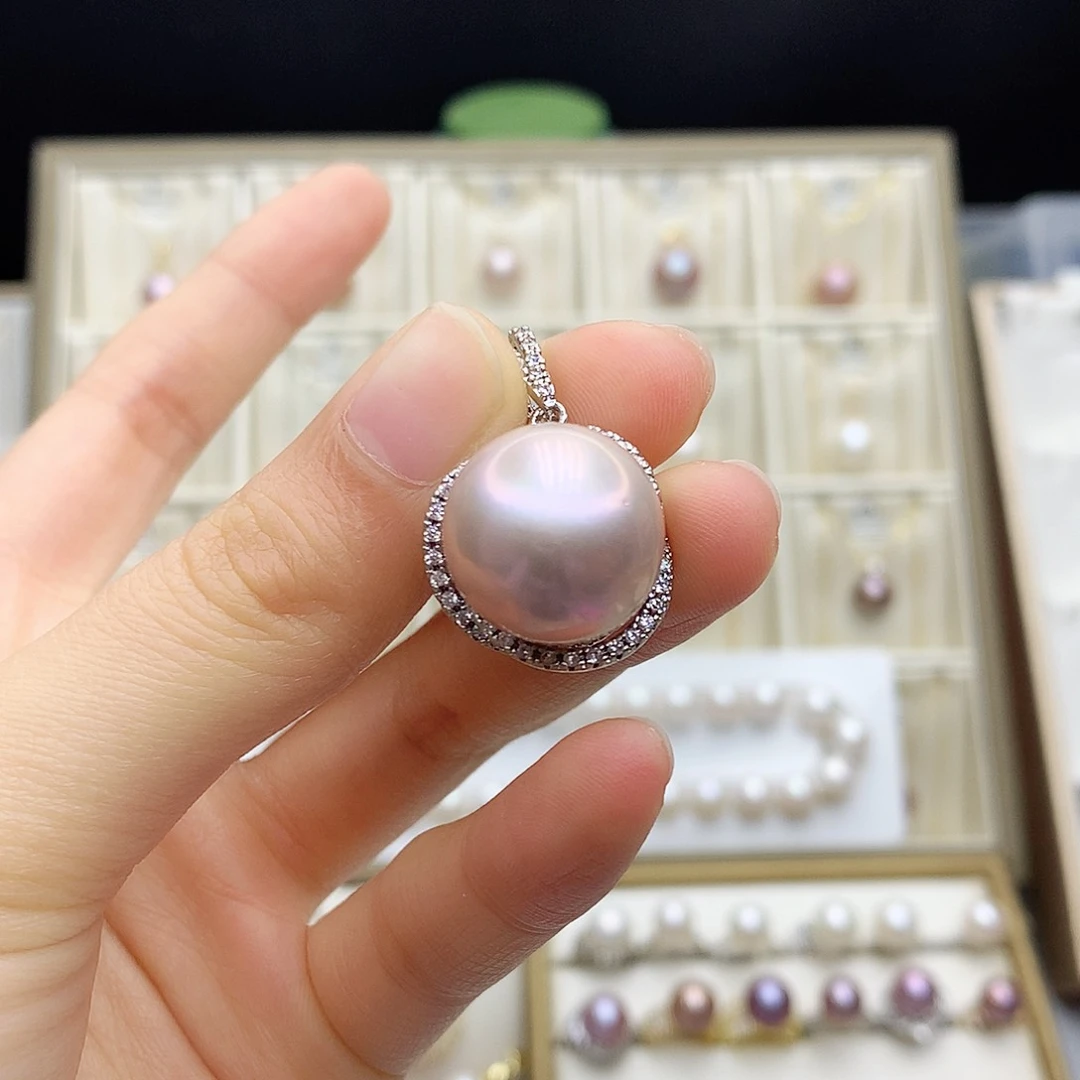 淡水珍珠颈饰合金