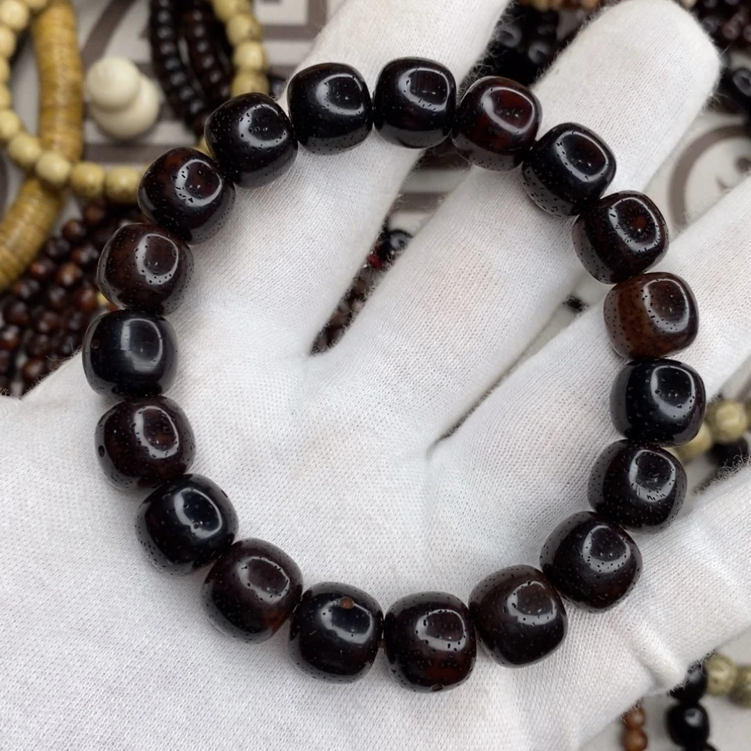 世***涯手串星月菩提黑金13