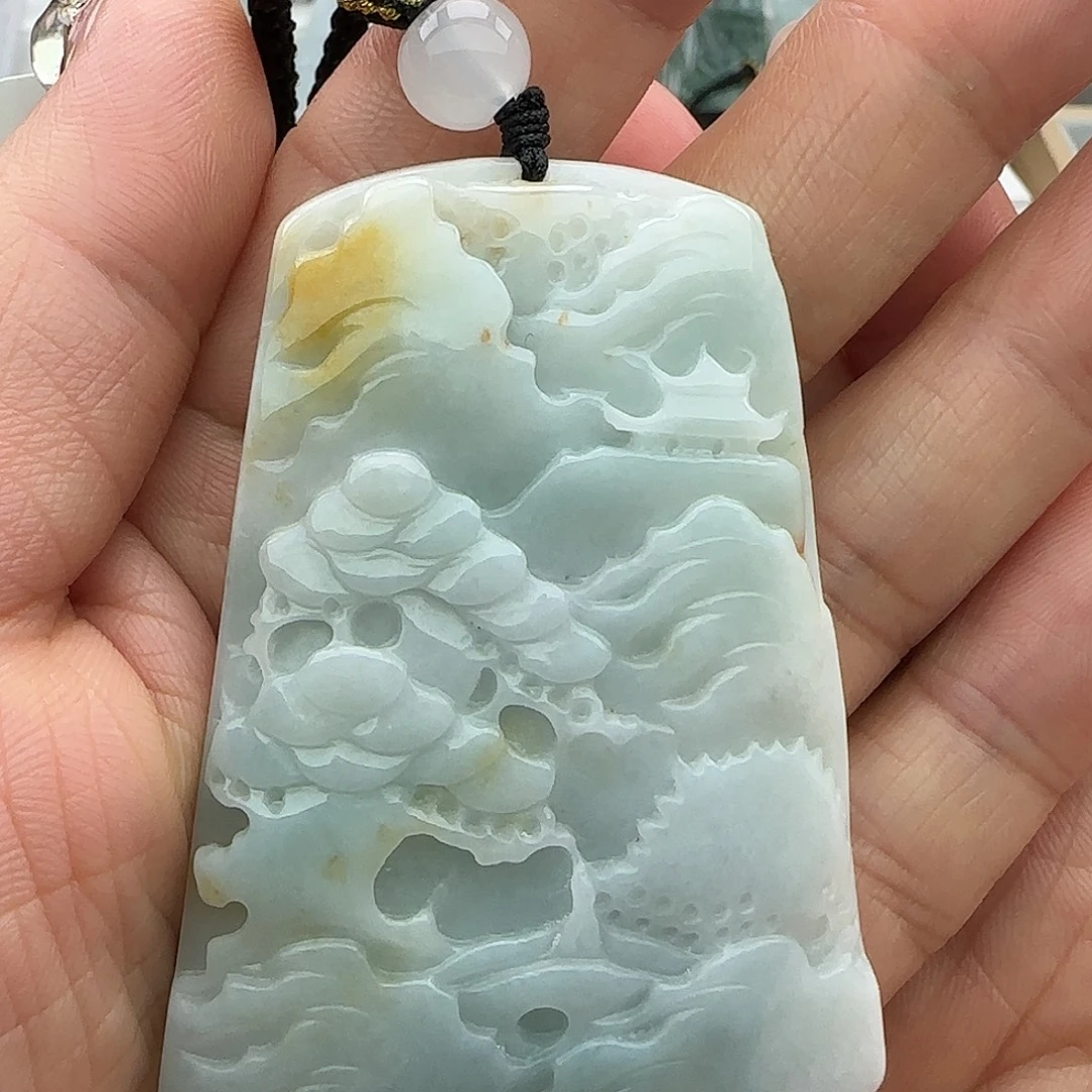 颈饰未镶嵌翡翠翡翠