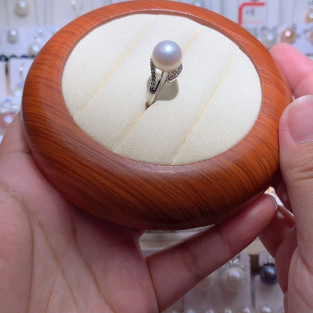 未镶嵌戒指淡水珍珠CC10.5mm