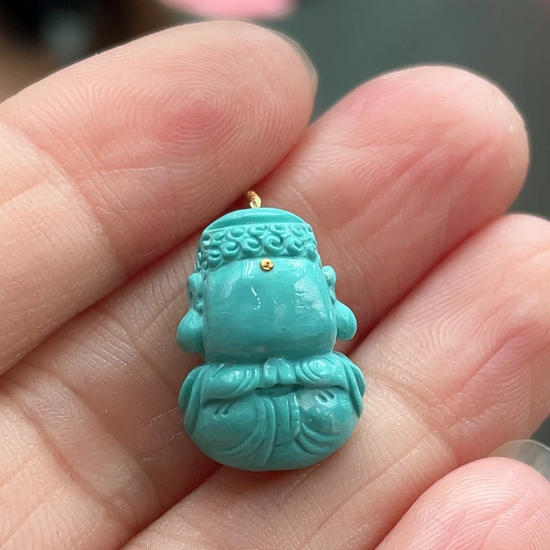 绿松石未镶嵌颈饰