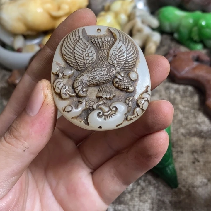 吊坠白玉菩提8888