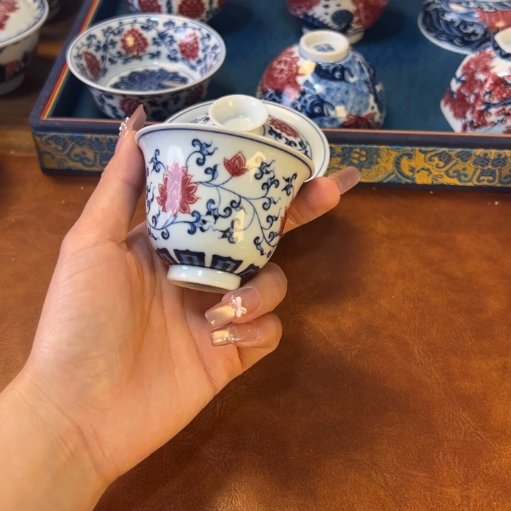瓷片景德镇陶瓷手工手绘