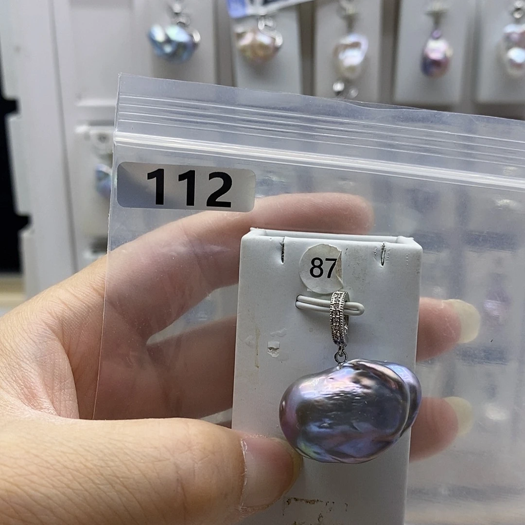 颈饰合金淡水珍珠
