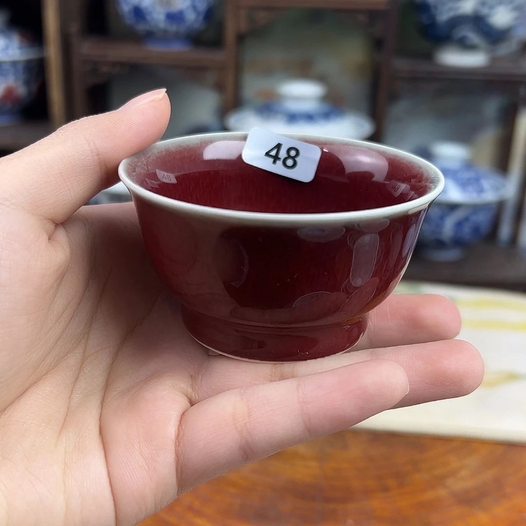 其他瓷朗红杯子48