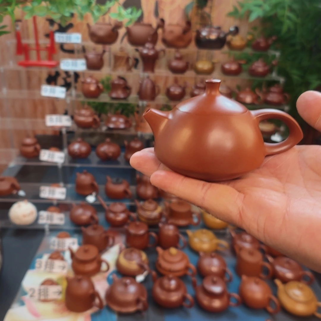朱泥茶壶鹦**乐朱泥茶壶朱泥茶壶