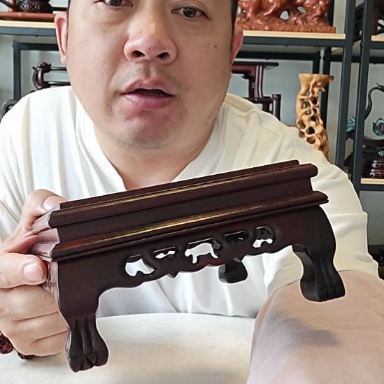 燕***6酸枝虎腿正方形底座