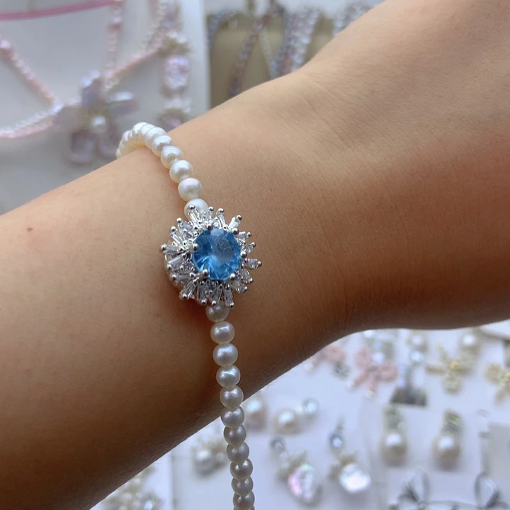 颈饰未镶嵌淡水珍珠