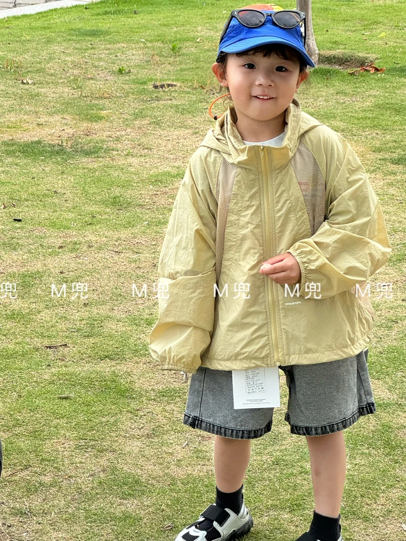 Wulifafa 25年设计款防晒男女同款儿童软糯防晒外套