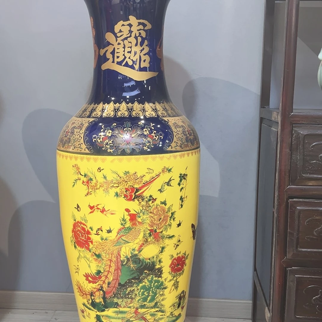 景德镇陶瓷花瓶1米