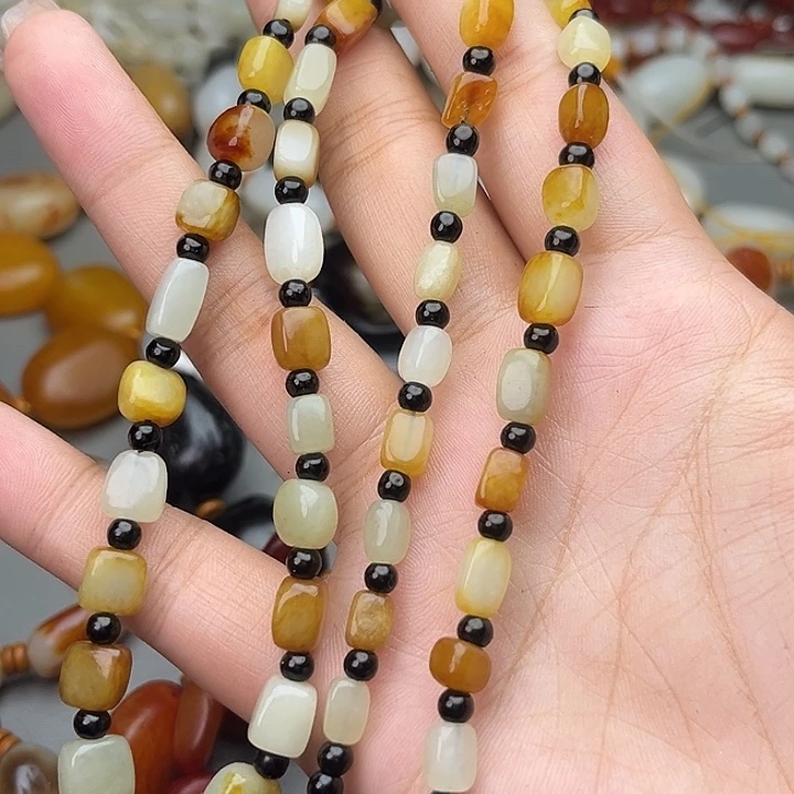 和田玉（糖玉）未镶嵌手链