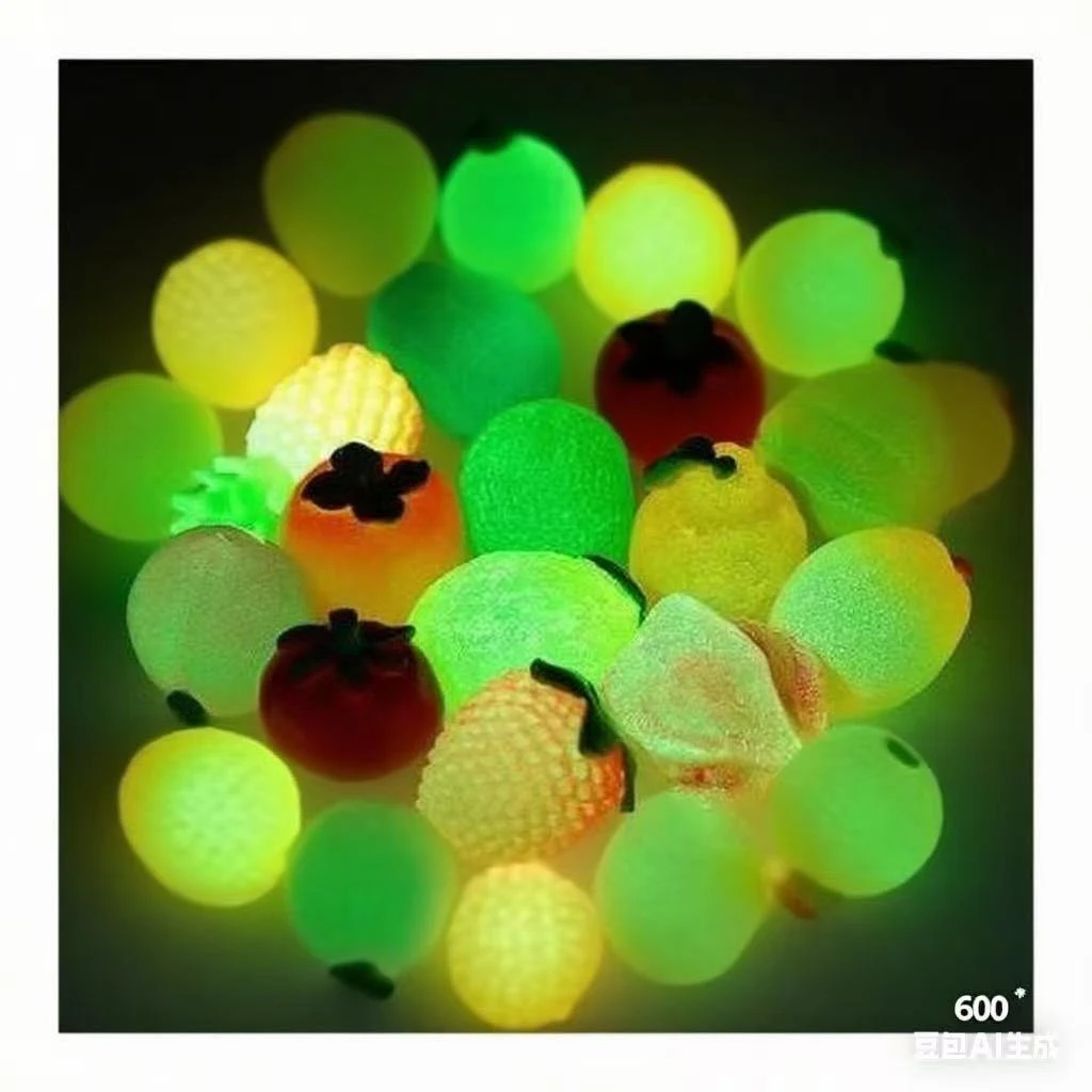 定制夜光电镀仿真水果DIY饰品手工创意桌面微景观摆件