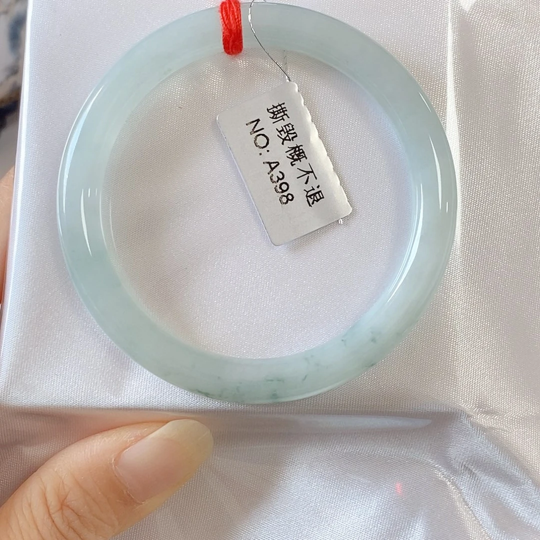 翡翠未镶嵌手镯（圆镯）手镯53