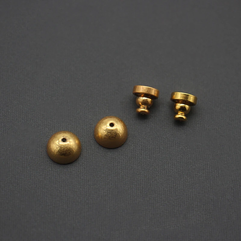 黄铜珐琅耳饰 黄铜耳堵复古《搭配饰品拍，单独拍不发货》