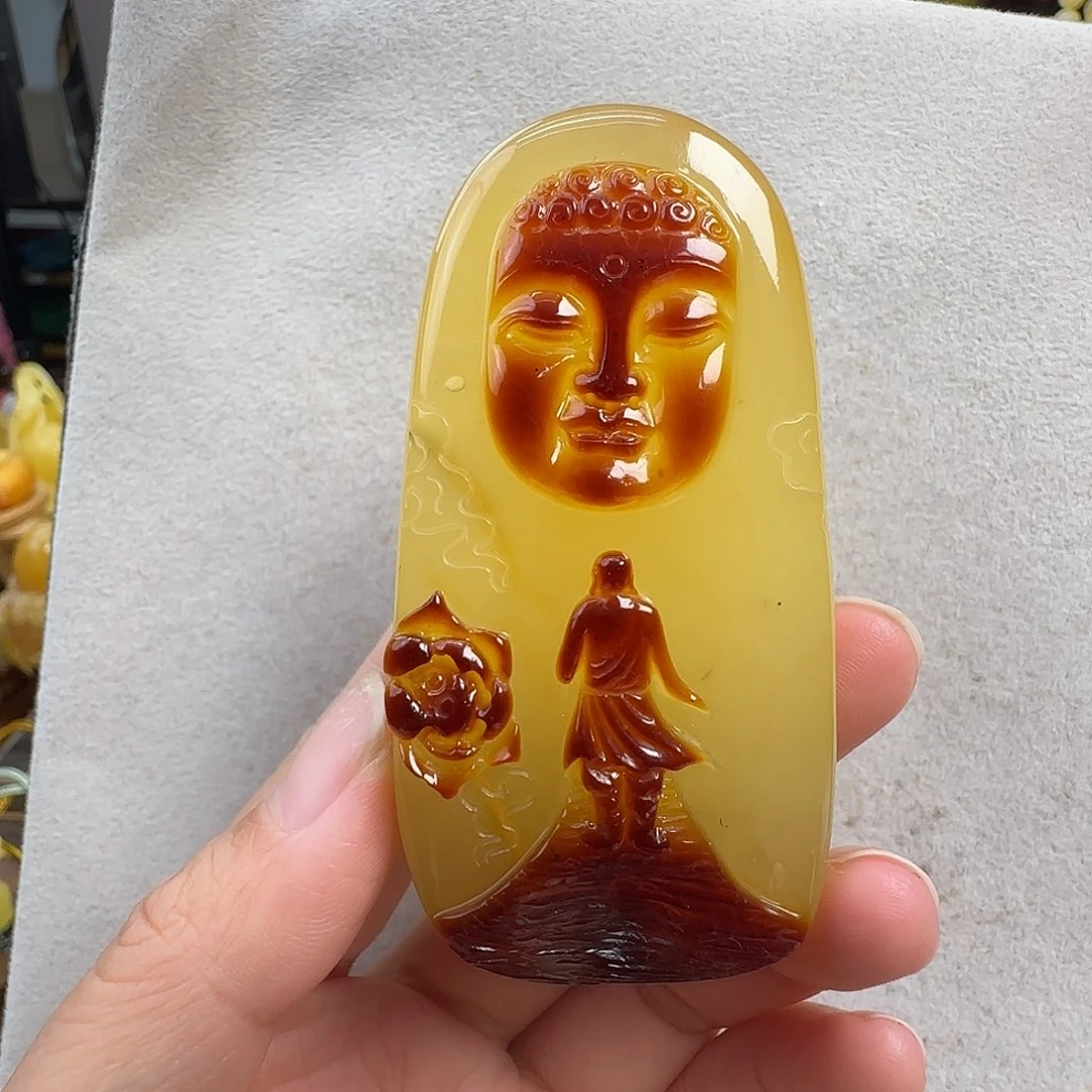 蜜蜡未镶嵌珠宝奇石微瑕