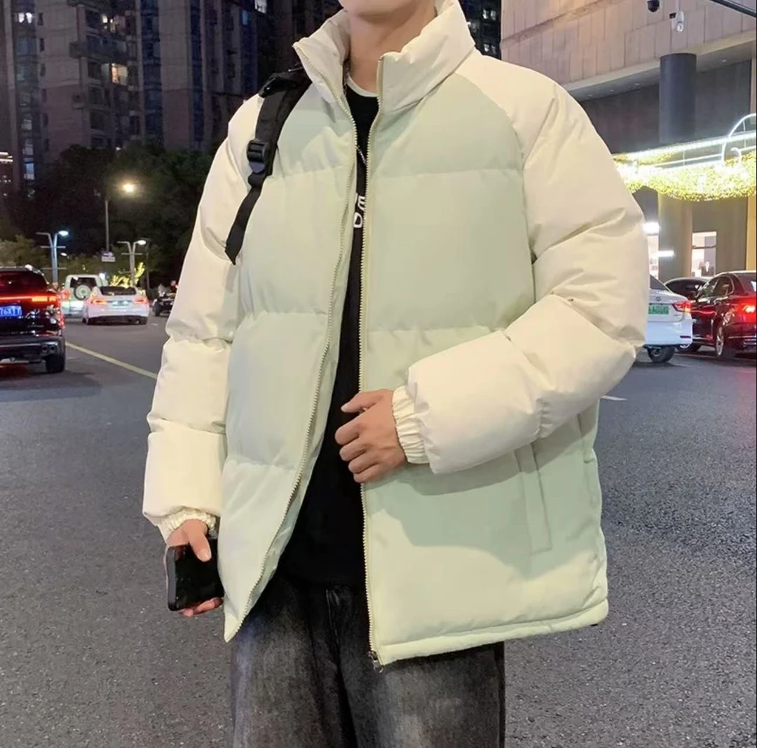 面包服男士棉衣棉服韩版男士加厚保暖情侣棉衣连帽ins保暖28