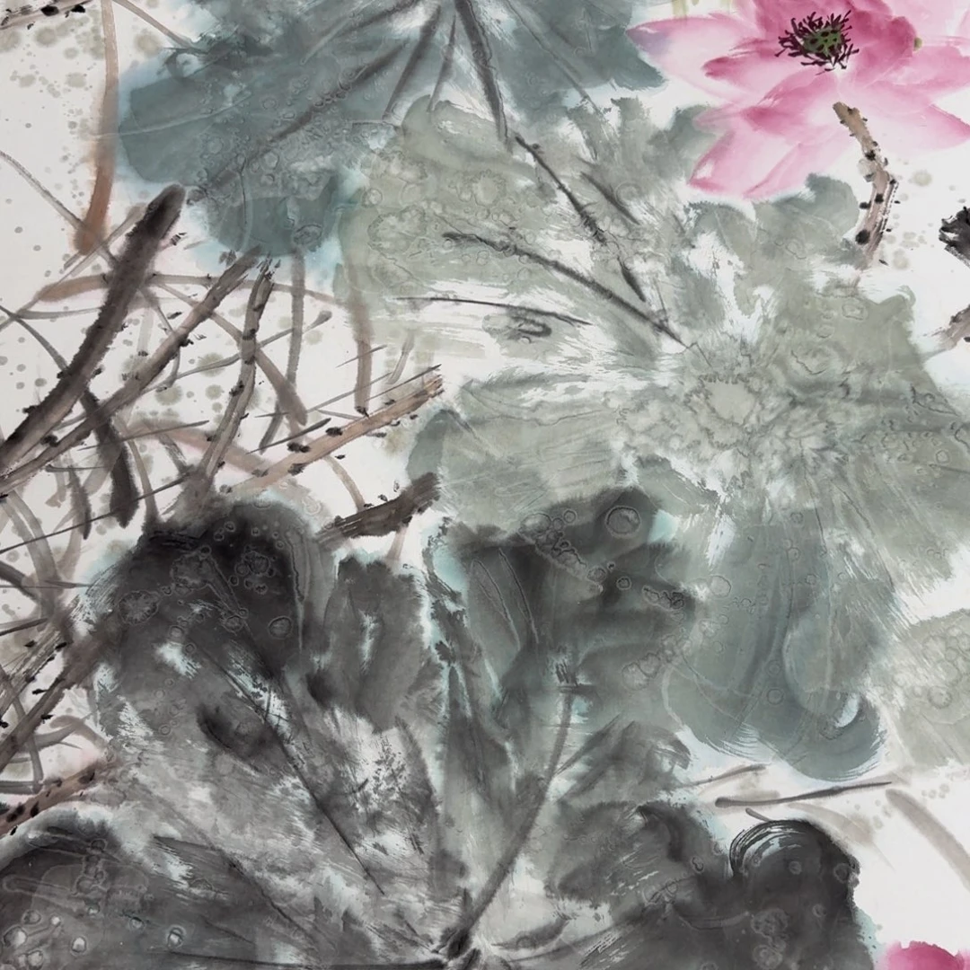 国画国画作品山水花鸟纯手绘