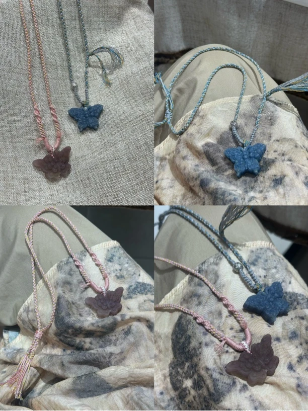 藏式手工编绳吊坠(仅编绳)复古网红