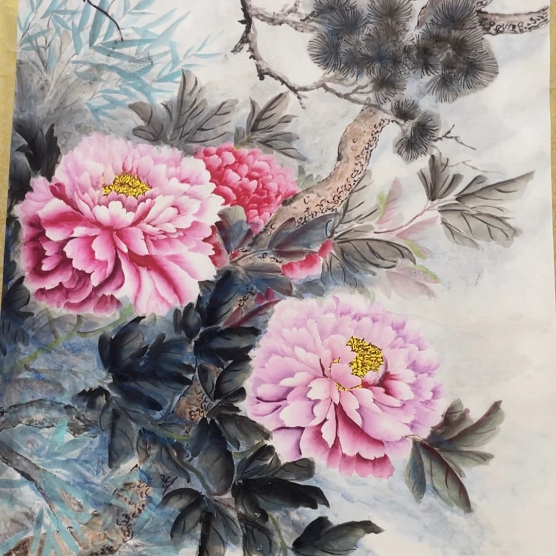 国画老师手笔手绘作品Y