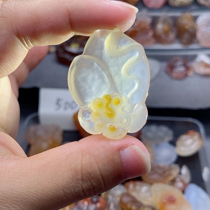 【闪购商品】未镶嵌定制玛瑙吊坠