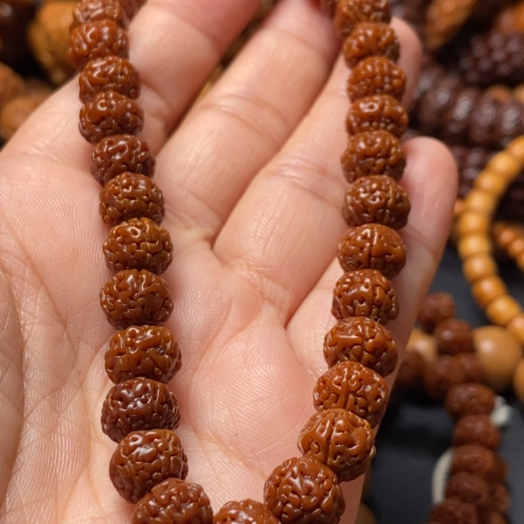 猴头核桃吊坠文玩