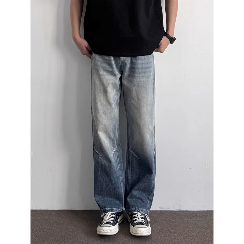 ONUN夏季莱赛尔纤维凉感牛仔裤宽松直筒cleanfit休闲百搭显瘦长裤