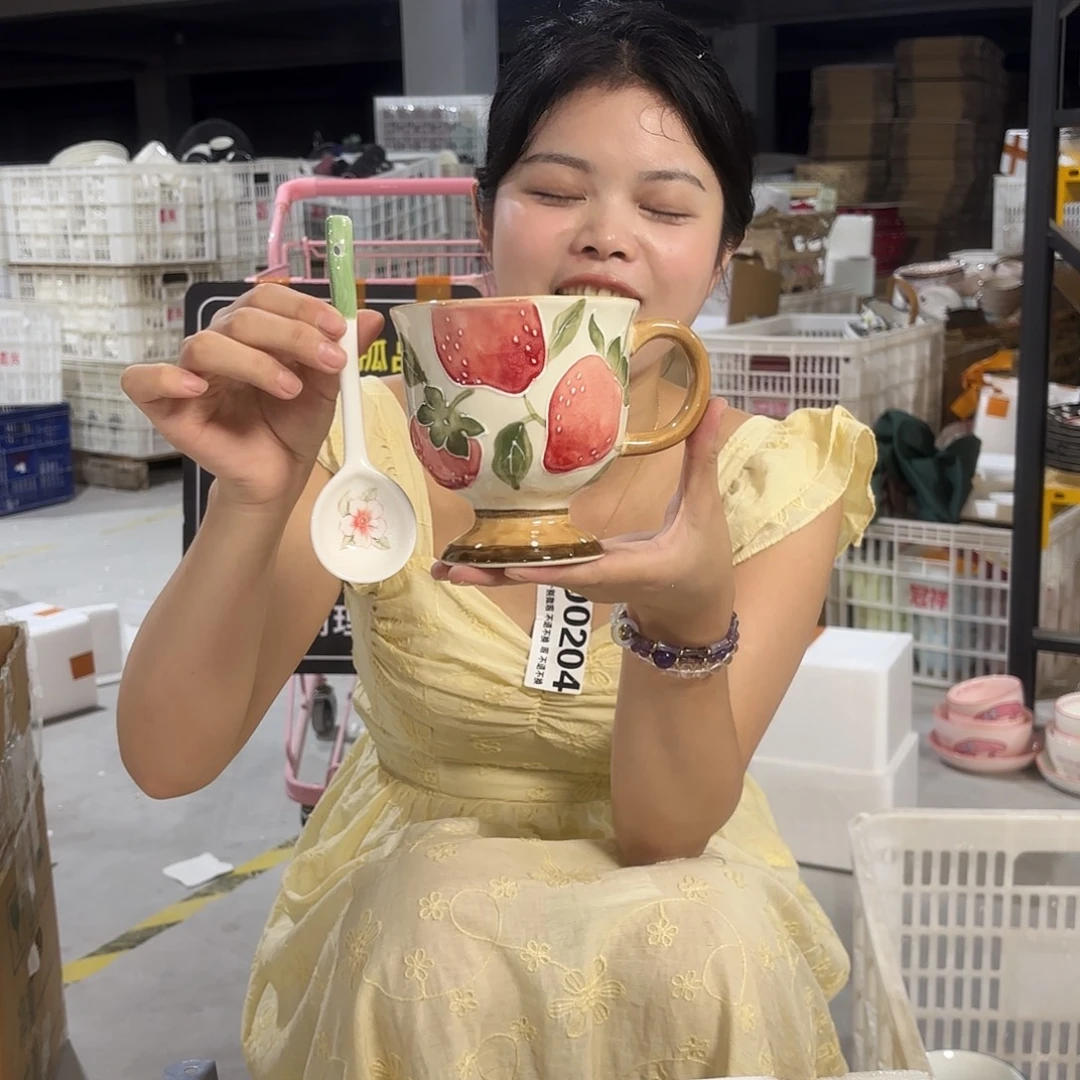 瓷微瑕陶瓷餐具釉下彩