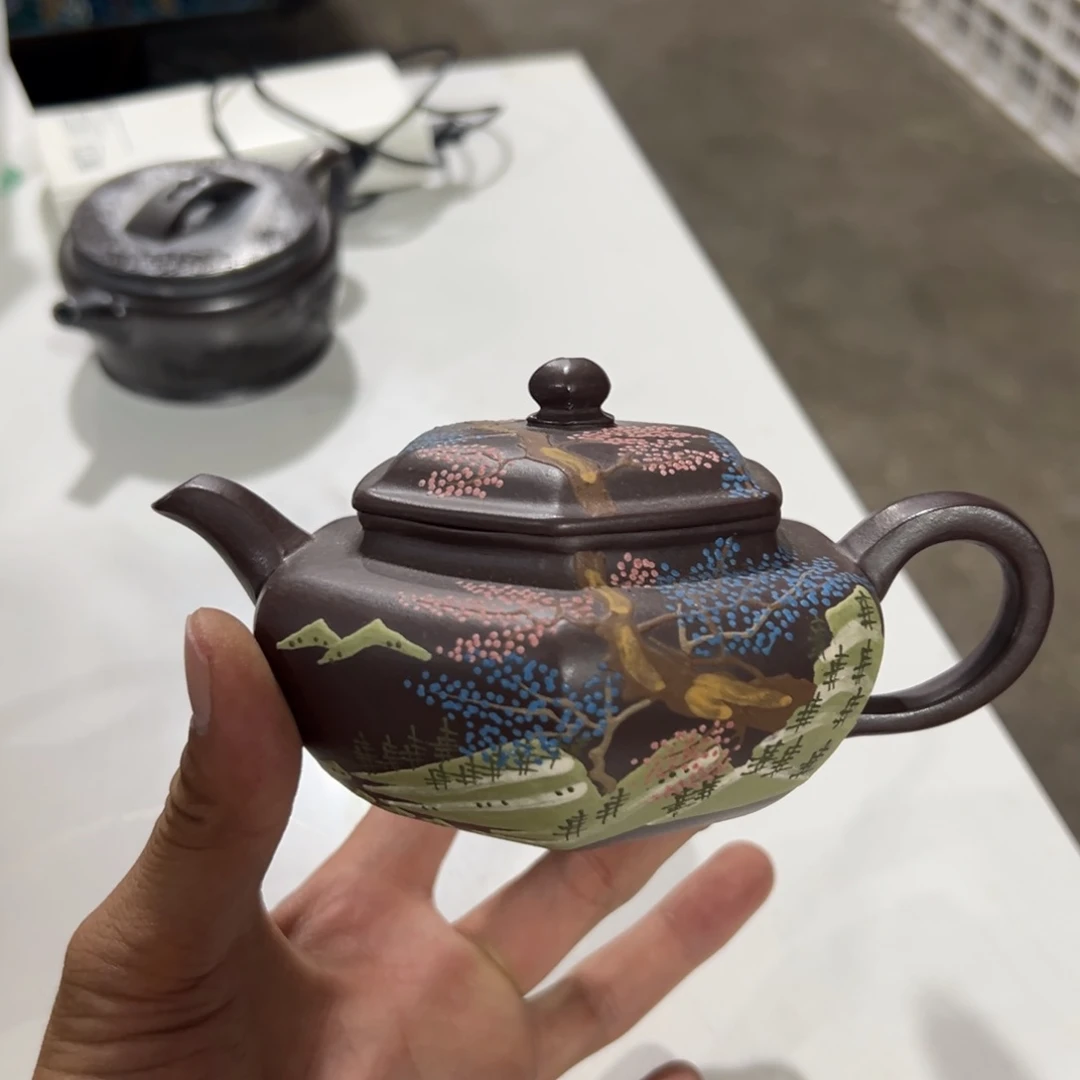 老厂紫砂壶一件！