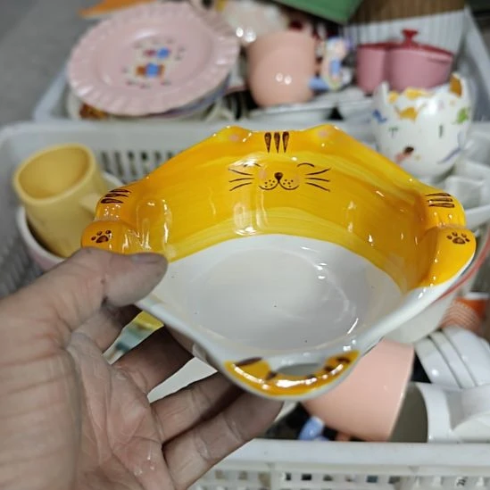 瓷片陶瓷杯碗盘微瑕介意慎拍