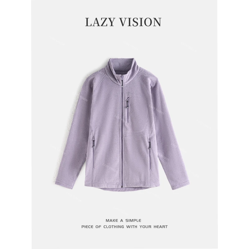 LAZYVISION/休闲简约拉链卫衣外套ZMD-32471小小