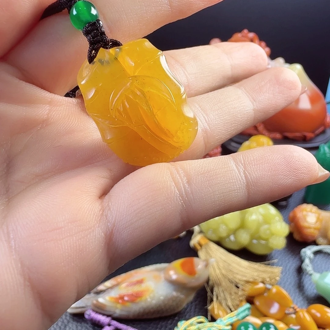 ****哥寿山石挂品新品竹节