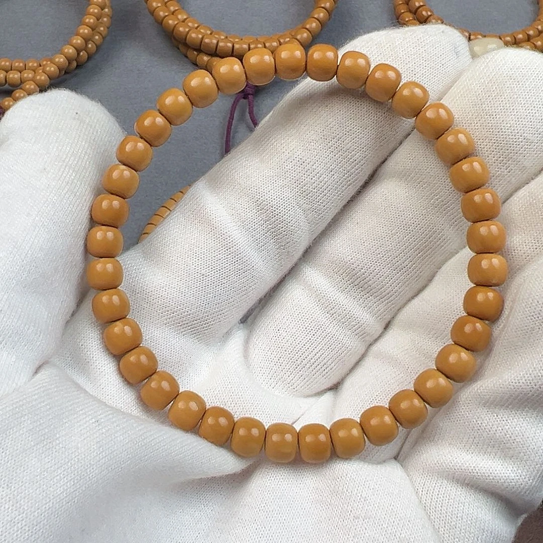 橄榄核手串/手链橄榄核尖老挝老型单圈6.3