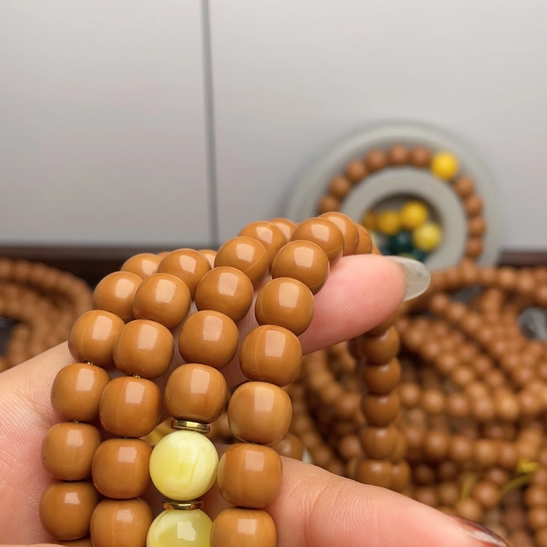 软***阮猴头核桃吊坠脖挂➕9颗雪巴➕三通