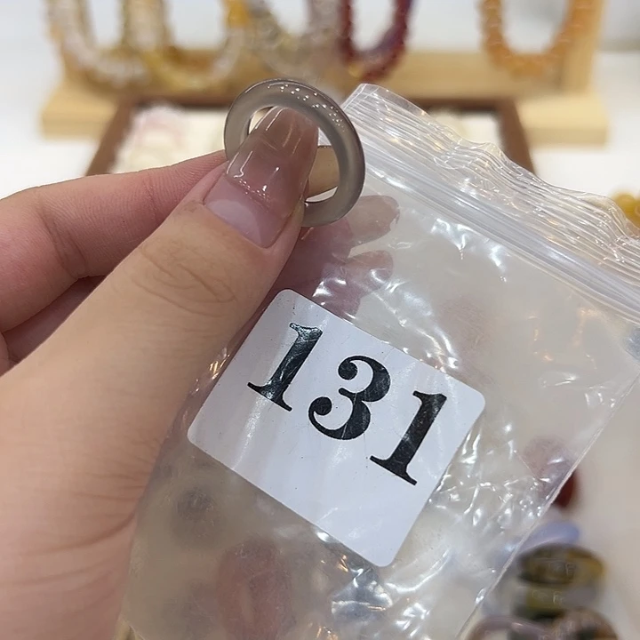 玛瑙/玉髓合金戒指131港16