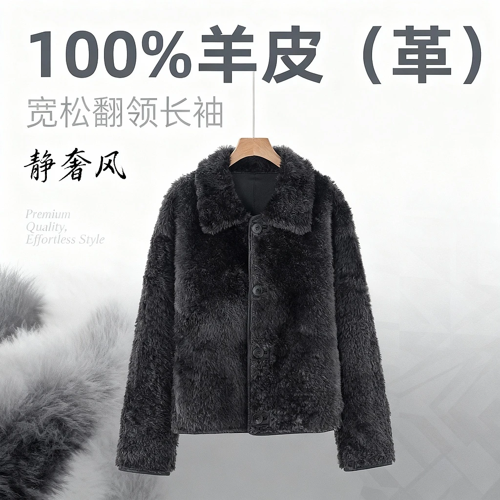 【北总严选】帕迪恩两面穿拉贡翻领外套25PD-Y25109