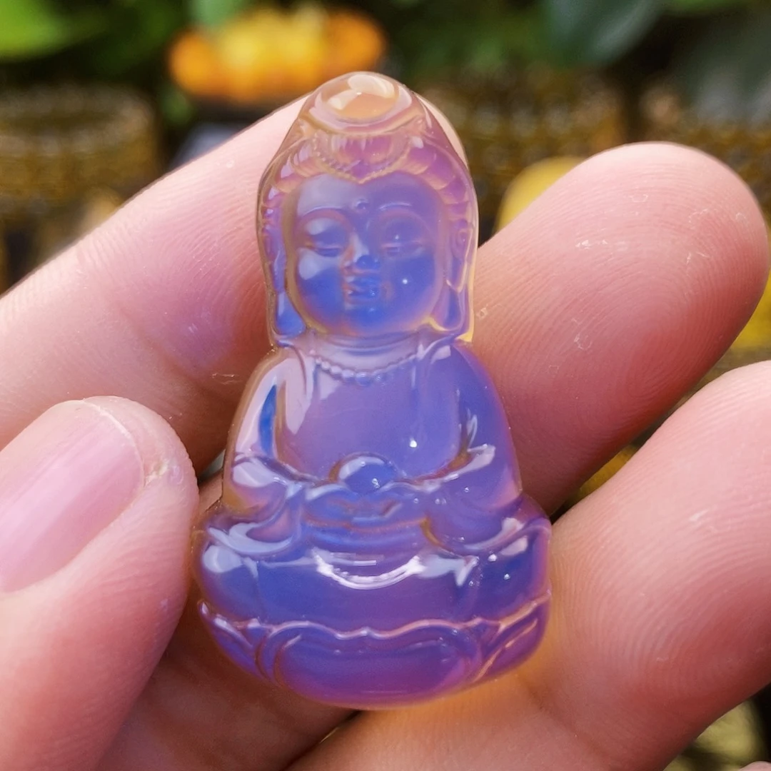 【闪购商品】蓝珀吊坠(不含链)未镶嵌