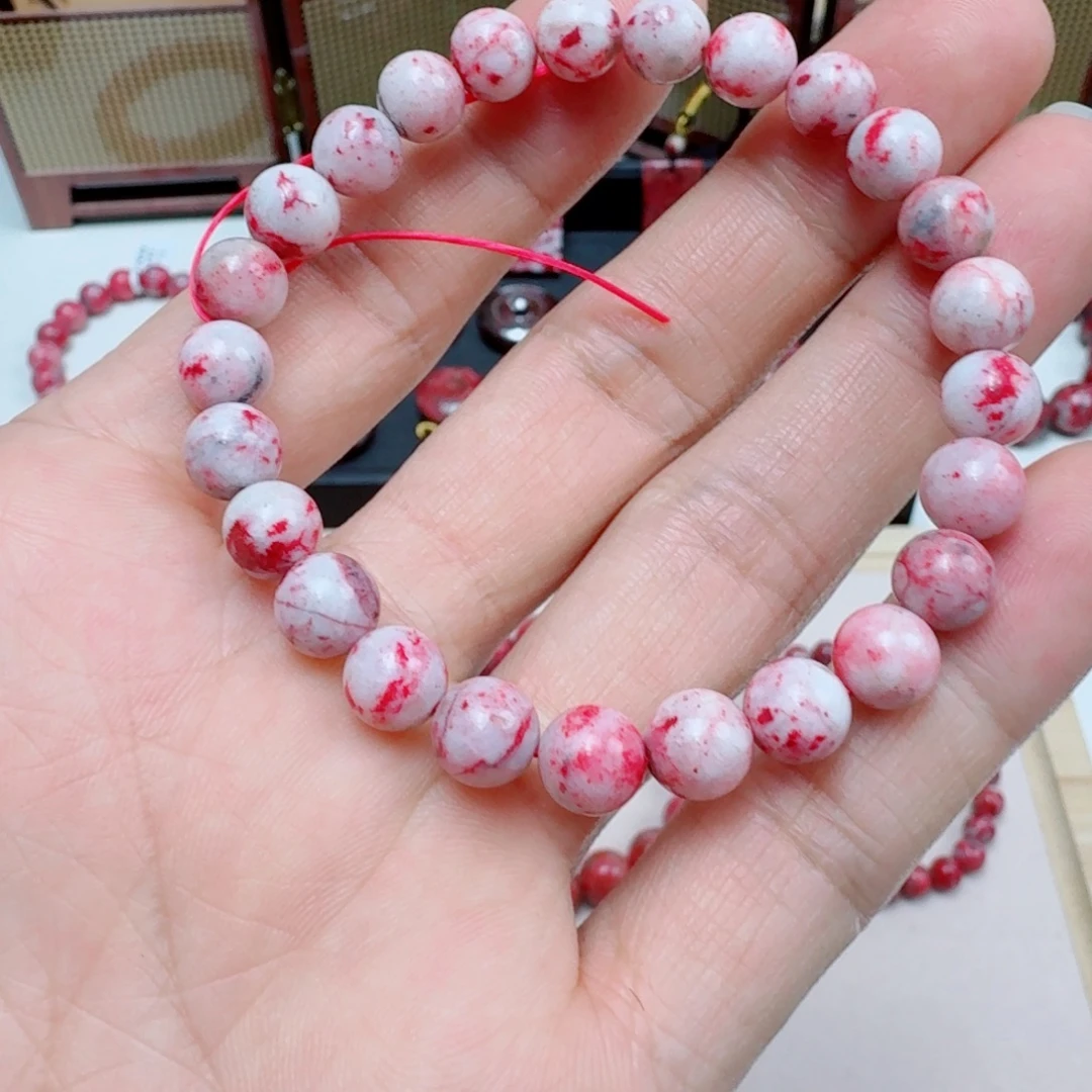 天然辰砂雪里红卡7➕//16克