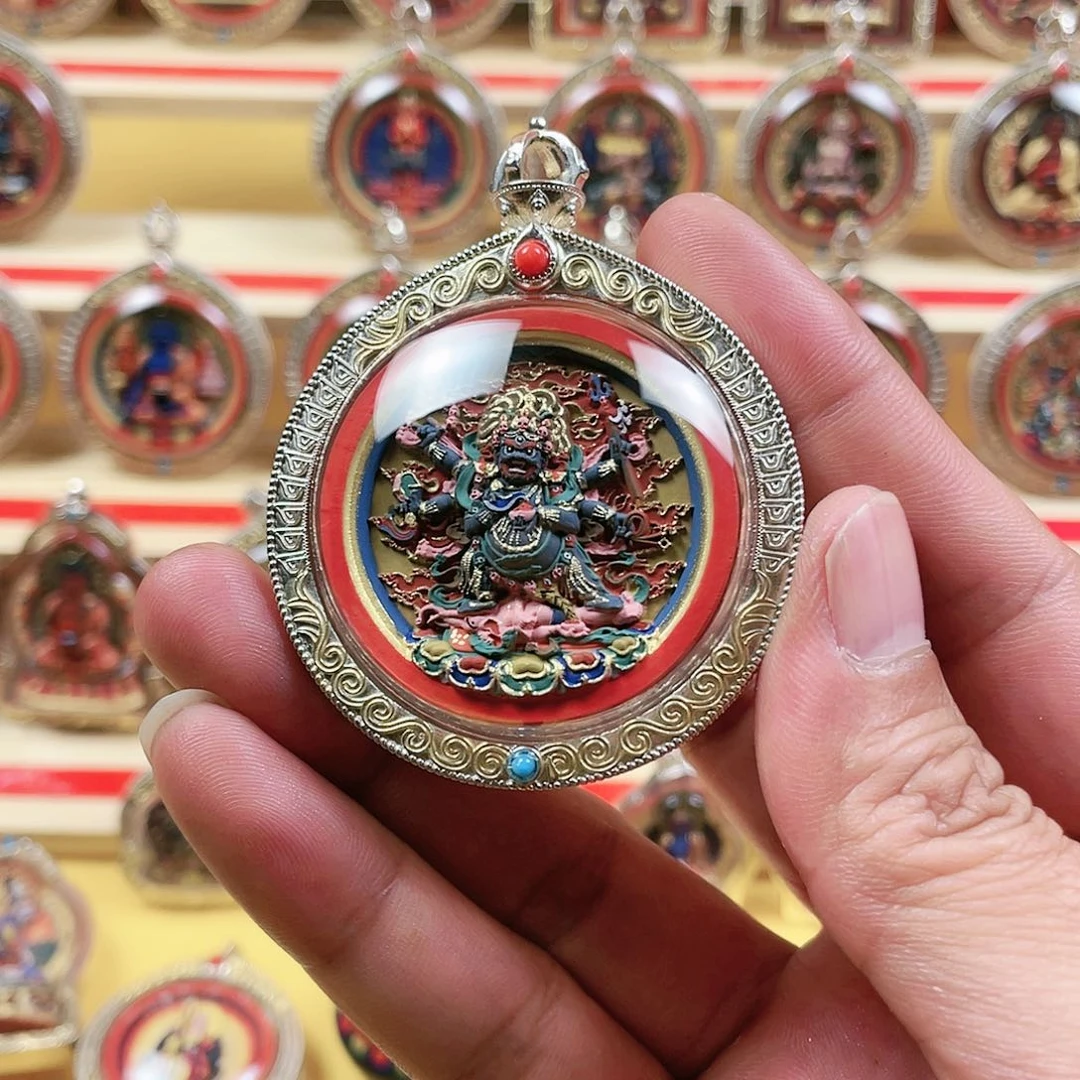 泥塑盏擦擦吊坠挂件