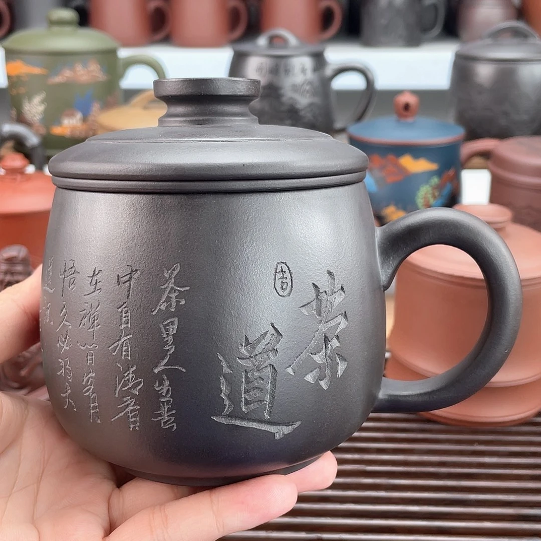 茶杯紫砂高档紫砂茶具套装