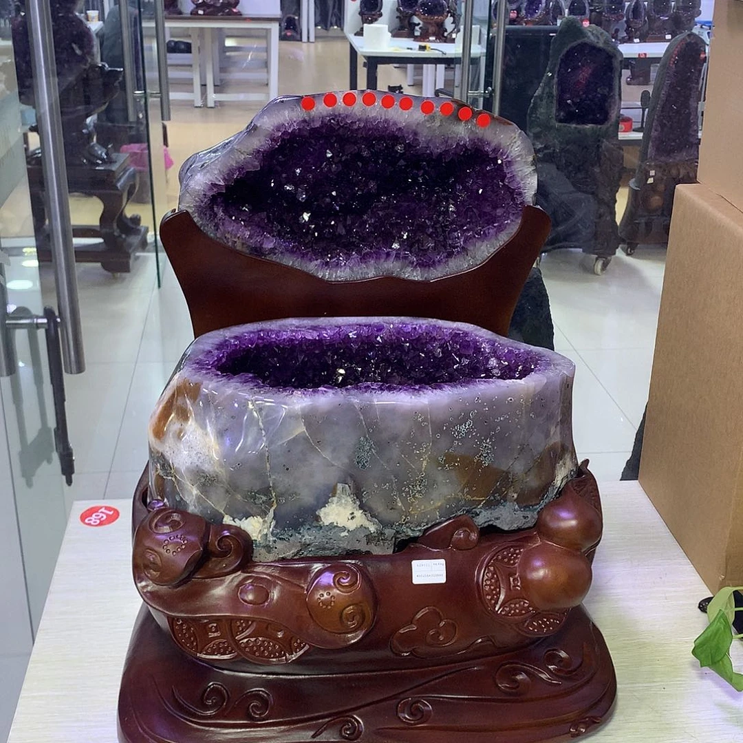 未镶嵌大型摆件（非配饰）紫晶