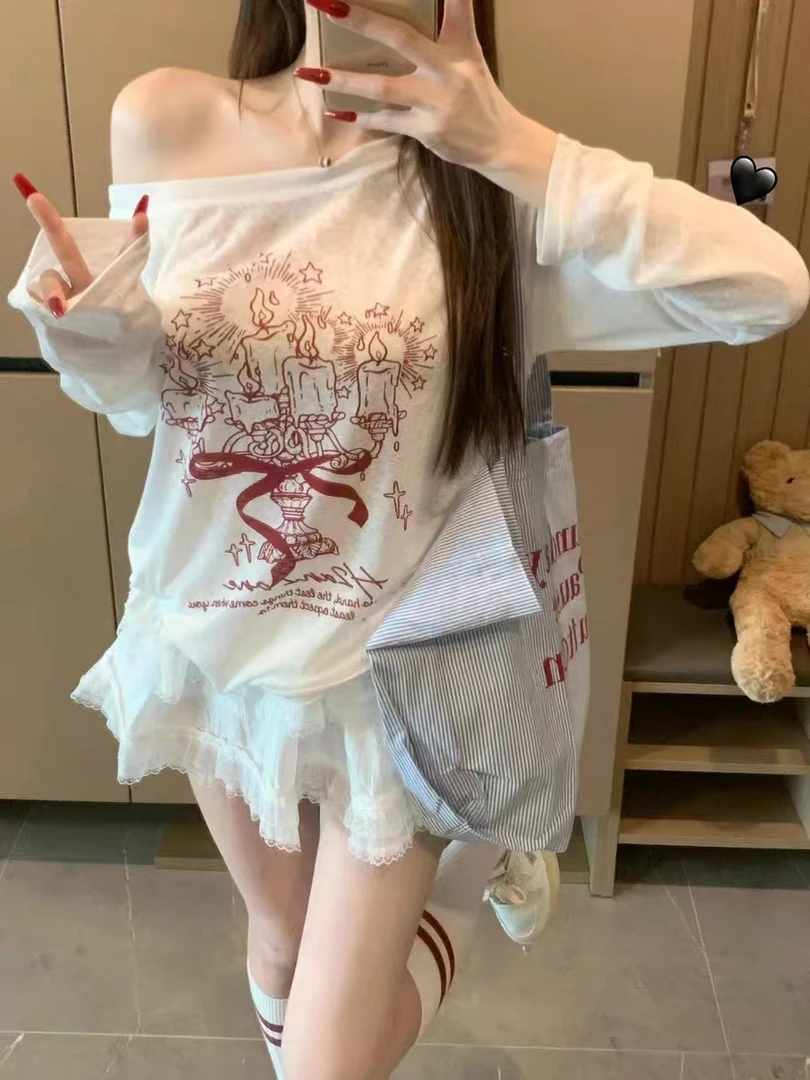 【101-200】轻熟风INS风森系纯欲风时尚套装宽松短袖复古显瘦