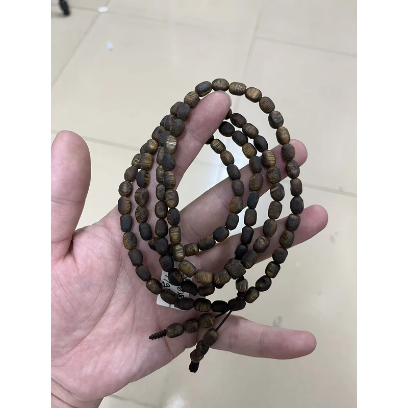 沉香BL210819留疤海南白奇奇楠多圈手串随形瘤疤 6mm+(多样性发一