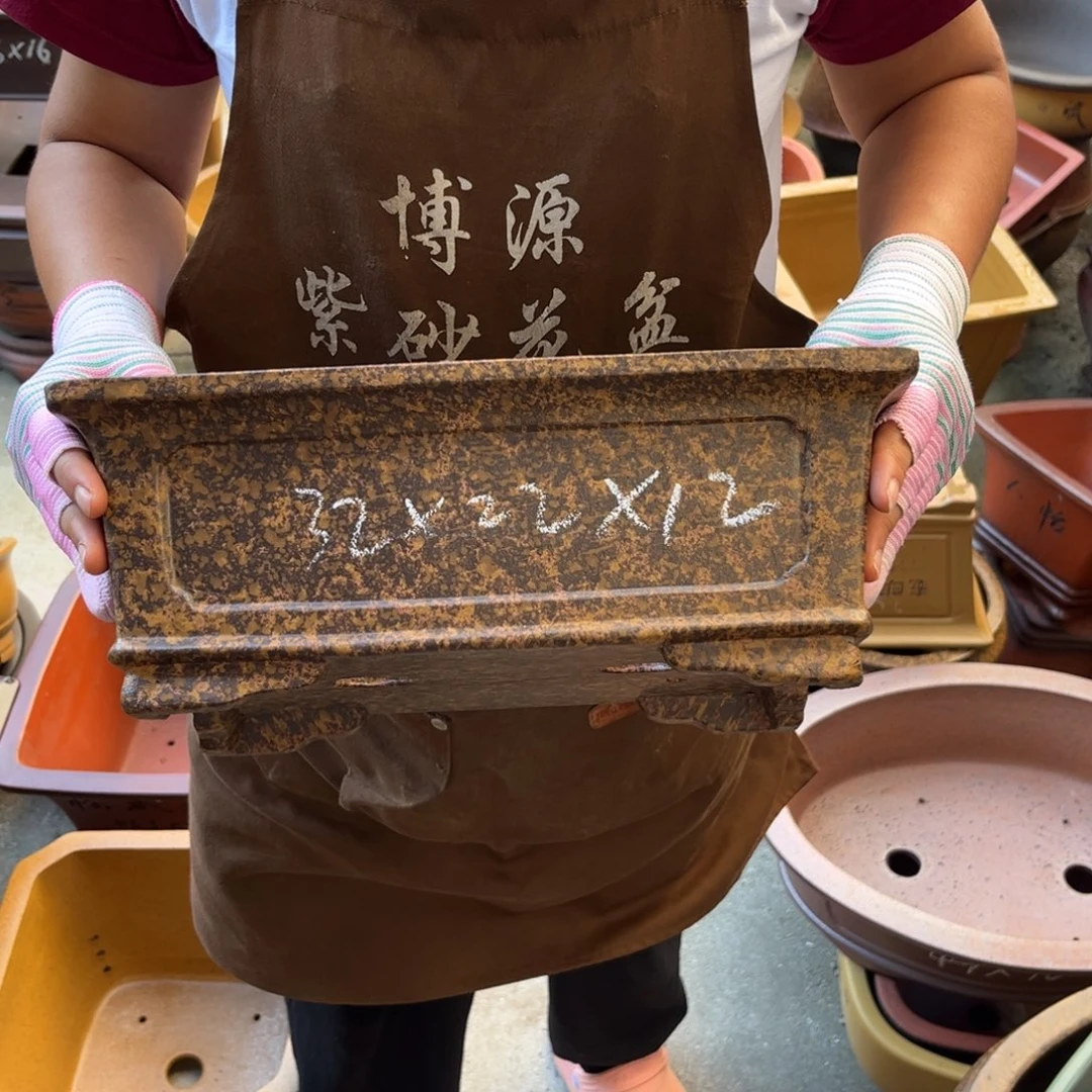 紫砂花盆盆景艺术