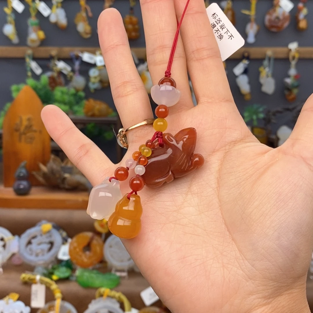 玛瑙/玉髓车挂未镶嵌6666666