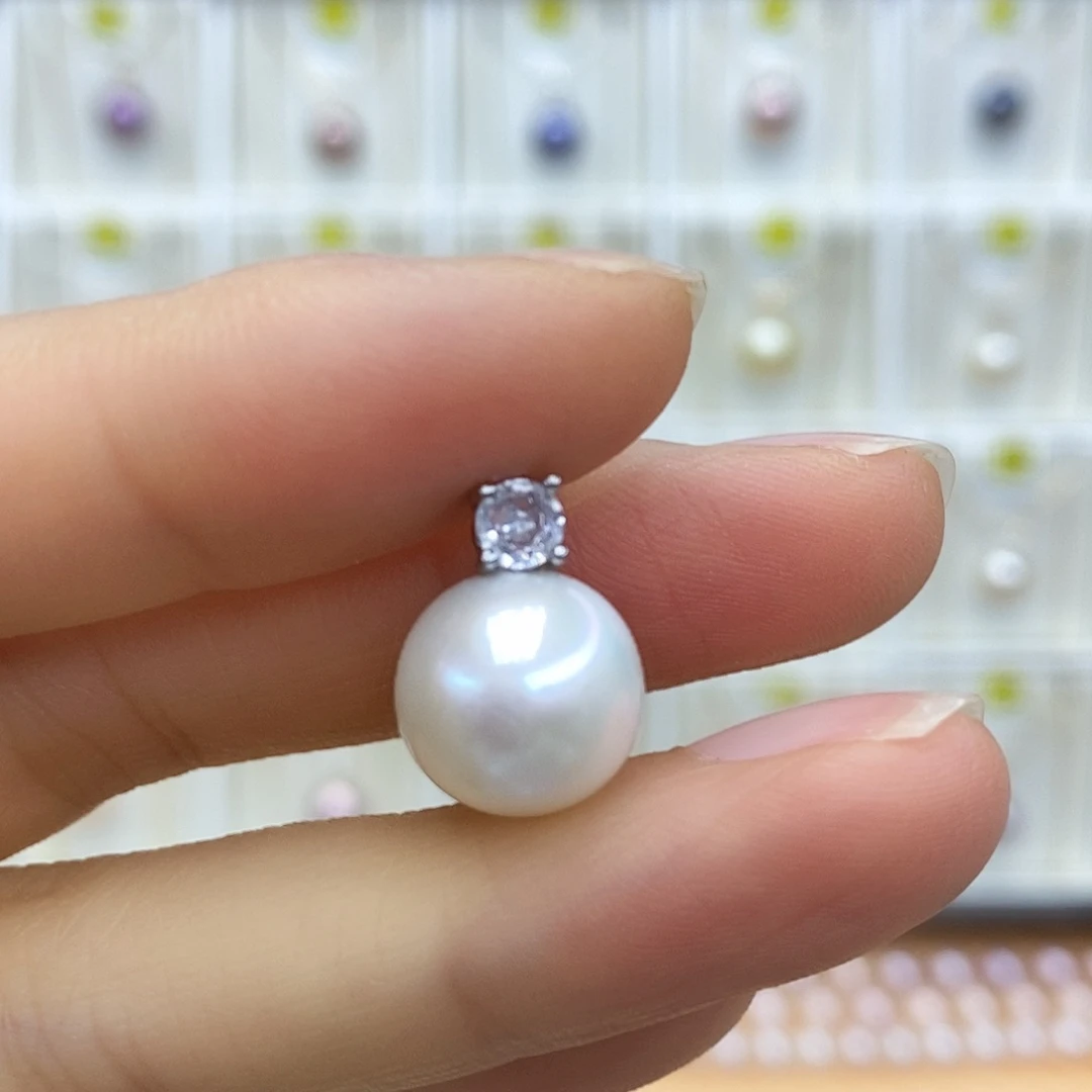 合金吊坠(赠链)淡水珍珠