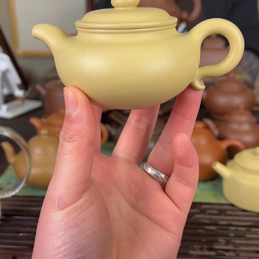 紫砂茶壶两***兽全手工梨皮泥仿古140c